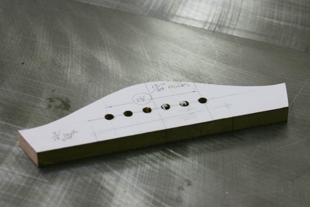 Acoustic Guitar Bridge Orientation Guitar